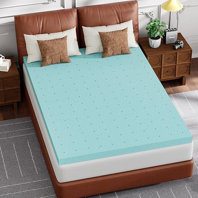 FDW 8 inch Full Mattress Gel Memory Foam Mattress for Cool Sleep,Medium Firm with 3 Inch Gel Memory Foam Topper Set/,Pressure Relief,CertiPUR-US Certified (Full)