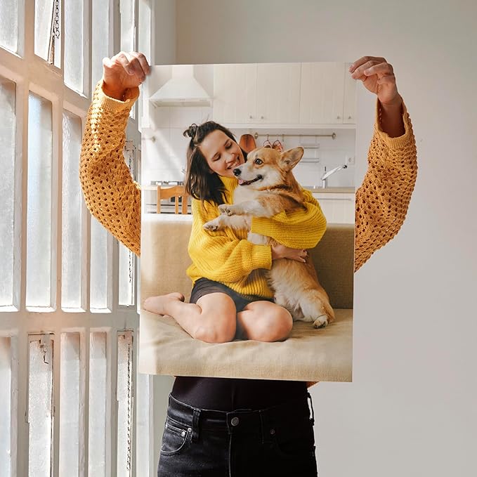 Custom Poster Print, 16x24, Upload Any Photos/Images, Personalized Photo Prints, DIY Your Own Poster, Photo to Poster Printing