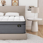Queen Mattress 14 Inch,Queen Size Mattresses in a Box,Superior Hybrid Bed Mattresses with Gel Memory Foam or Back & Lumbar Support,Pressure Relief,Zoned Support Spring, Cooling&Firm Feel