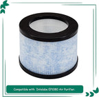 MK01/DH-JH01 True HEPA Replacement Filter, Compatible with AROEVE MK01 & MK06 and Kloudi Air Purifier DH-JH01, Intelabe EPI080/EP1080, and Elechomes EPI081/EP1081 Air Purifier, 2Pack