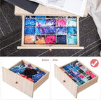 40Pcs Drawer Dividers, Adjustable Drawer Organizer for Socks, Underwear, Makeup, Can Help Tidy Kitchen, Bedroom, Dresser Pink