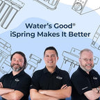 iSpring Whole House Water Filter System w/Auto-Flushing Spin Down Sediment Filter, Water Descaler, GAC+KDF, and Carbon Block Filter, WGB32B-KDS+WSP50ARB