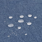 Outdoor Tablecloth Wrinkle-Free Stain Resistant Waterproof Polyester Fabric Table Cover with Zipper Umbrella Hole for Picnic/Party/Dinner/Patio Garden(60×84inch,Zippered,Denim Blue)
