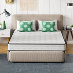 PayLessHere 8 Inch Mattress Medium Firm Spring Cool Sleep Pressure Relief Queen Size in a Box Fiberglass Free CertiPUR-US Certified Breathable Foams Mattress