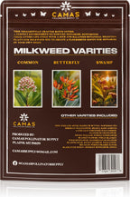 Monarch Butterfly Garden Kit with Milkweed Seeds–Perennial Flower Seeds to Plant Outside| 1/4 Pound Pure Bulk Wildflower Seeds | Garden Seeds for Attracting Pollinators | Seed Packets for Spring/Fall