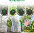 Garden Netting Pest Barrier, 10 X 50FT Insect Netting for Garden Raised Beds, Garden Bug Netting Plant Mesh for Blueberry Bushes, Figs, Plants, Vegetables Protection