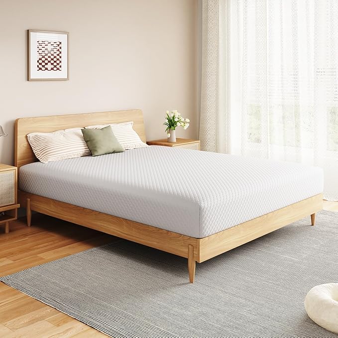 8 Inch Full Size Mattress in a Box,Memory Foam Mattress for Comfort Sleep, Cooling Night Sleep & Pressure Relief, Ships Compressed (8", Full)