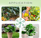 Monstera Plant Support, 16Pcs Plant Stem Support for Indoor Plants - Heavy Sturdy Climbing Plant Stakes for Potted Vines, Monstera, Flowers Green