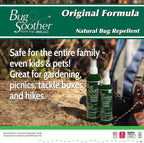 Bug Soother Spray (4 bottle, 2 oz) - Natural Mosquito, Gnat and Insect Deterrent & Repellent with Essential Oils - 100% DEET-Free Safe for Adults & Environment - Made in USA - Includes 1 bottle 1 oz