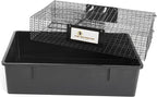 Rugged Ranch 4‑Pack Ratinator Multi‑Catch Rat Trap, Wire Cage, 26.5"x16.5"x6" Each - Live Catch‑and‑Release, 2‑Door Humane Rodent Control, No‑Poison Outdoor Use