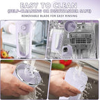 EasySpeed Personal Portable Blender,USB Type-C Rechargeable,700ml Juicer Cup,12 Stainless Steel Blades,4 Gear Modes,1500mAh Battery Capacity,Perfect for Fresh Juice at Home (Purple)