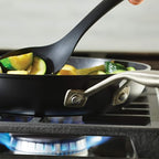 KitchenAid Hard Anodized Induction Nonstick Fry Pan/Skillet with Lid, 10 Inch, Matte Black