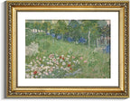VIYYIEA Gold Framed Wall Art Canvas Print Home Decor Flower Wall Decor Van Gogh Wall Art Vintage Botanical Garden Prints House Decor Floral Paintings Wall Pictures for Living Room Bedroom 11x14in