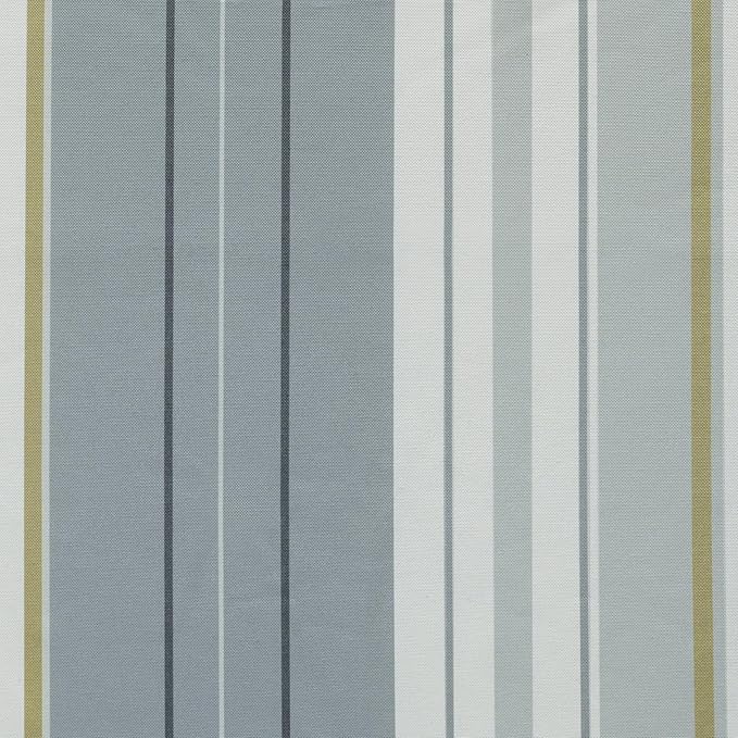 AAAAAcessories Outdoor Seat Cushions for Chairs, Waterproof, Fade-Resistant, 18" x 18" x 2", Patio Furniture Replacement Cushions, Set of 2, Ash Blue Harbor Stripe