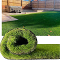 Petgrow Luxurious Artificial Grass Realistic Turf 10 X 72 Feet,1.57 Inch Pile Height Ultrathick Indoor/Outdoor Dog Fake Faux Grass,Synthetic Grass Rug Garden Landscape Patio,Drainage Holes
