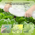 Garden Netting, 2 Pack 8x24Ft Ultra Fine Mesh Netting Pest Barrier Protection Bird Mosquito Net Plants Cover for Vegetables Fruits Flowers Crops Greenhouse Row Cover Raised Bed Patio Mesh Netting