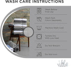 100% Cotton Wash Cloth for face & Body Set of 6, (12 x 12 inches) Sustainable, Soft, Highly Absorbent, Combed Cotton Wash Cloths Pack of 6 for Hotels, Spa, Bathroom, Dorm, Silver