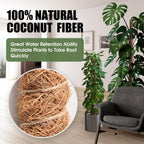 Moss Pole, 63 Inch Bendable Moss Pole for Plants Monstera, Moss Poles for Climbing Plants, Handmade Coco Coir Pole Plant Sticks Support Plant Stakes for Indoor Plants to Grow Upwards