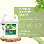 Nature’s MACE Deer and Rabbit Mace, Deer Repellent Spray, 1 Gallon, Deer Repellent for Plants, Flowers, Lawns, & Gardens, Deer Deterrent, All-Season Protection, Protect Plants Fast, Pet & Plant Safe