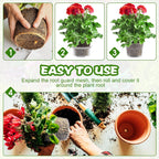 50 Pcs 1 Gallon Gopher and Vole Wire Mesh Basket Bulk Stainless Steel Plant Root Protector Gopher Cages for Garden Planting Underground Plant Protection