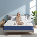 Queen Mattress,14 Inch Memory Foam Hybrid Queen Size Mattresses in a Box, Medium Firm Feel Individual Pocket Springs Matress, Breathable Fabric, Strong Edge Support, Fiberglass Free
