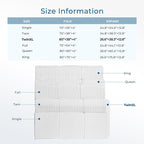 Odorless Foldable Mattress Twin XL 80" x 38" x 4", 4 Inch Folding Foam Mattress with Storage Bag, Trifold Memory Foam Mattress for RV, Guest Bed