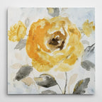 Wexford Home Honey Rose II-Canvas Prints Wrapped Gallery Wall Art | Stretched and Framed Ready to Hang, 40x40 Multicolor