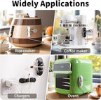 6PCS Upgraded Cord Organizer for Appliances, Kitchen Appliance Cord Organizer Stick On, Appliance Cord Wrappers, Cord Holder, Cord Winder for Air Fryer, Blender, Coffee Maker, Pressure Cooker, Toaster