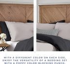 Kotton Culture 1 Pc King Size Duvet Cover Only -100% Egyptian Cotton Sateen 600 Thread Count Ultra Soft Premium Durable Comforter Cover Zipper Closure & Corner Ties (Blended Grey, King 102"x94")