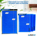 RAYAIR SUPPLY 12x24 Replacement Filter Pads Compatible with Dynamic Air Cleaner (3 Pack) (12x24)