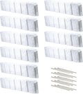 Beuta Landscape Edging | Garden Edging Border | Faux Stone Block XL for Lawn Edging, Flower Beds & Yard Edging – 10 Pack | Each Section Has 6 Blocks 48" L x 4" W x 9.5" H | 30 Spikes | Limewash