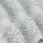 Chakir Turkish Linens | Hotel & Spa Quality 100% Cotton Premium Turkish Towels | Soft & Absorbent (12-Piece Washcloths, Silver Gray)