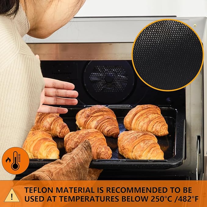 Air Fryer Oven Liners and Mesh Grill Mats Compatible with Ninja Foodi SP101 SP201 SP301，Reusable 12inch Non-Stick Liner for Bottom of Oven and Air Fryer Toaster Oven Mat for Oven