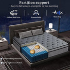 inight Twin Mattress 12 Inch, Upgrade Individual Pocket Springs Twin Hybrid Mattress in a Box, Memory Foam for Pressure Relief, Durable Edge Support Twin Size mattress, Medium Firm, Breathable Comfort