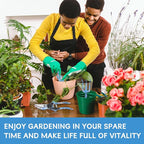 Garden Tool Set, 3 Piece Floral Gardening Tools for Women, Aluminum Gardening Hand Tools with Trowel, Hand Rake & Pruning Shears, Ergonomic Garden Tools for Indoor Outdoor Gardening