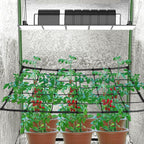 5x5 Heavy Duty Scrog Net with Hooks, Stretchy Net for Grow Tents, Cucumber Trellis for Garden