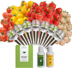 inbloom Fruit Seed Pod Kit for AeroGarden, Ahopegarden Hydroponics Growing System, 7-Pods (350 Seeds+, Include Red Cherry Tomato, Golden Cherry Tomato, White Strawberry, and Red Strawberry)