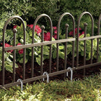 AAGUT Rebar Stakes 32 Pack 12'' Ground Stakes 3/8" Heavy Duty J Hook Anchors, Plant Support Garden Spikes Anti Rust Galvanized for Chain Link Fence