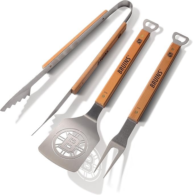 YouTheFan NHL Boston Bruins Classic Series 3-Piece BBQ Set
