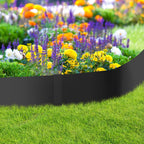 8 Inch Steel Landscape Edging,6 Pack Hammer in Edging for Landscaping, Metal Landscape Edging for Lawn, Pathway, Yard