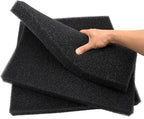 Aquarium Filter Bio Sponge Pad, Foam Sponges Filter Media, Cut fit it Filter Accessories for Fish Tanks and Ponds (18"x18"x1.6" (20PPI) 2 Pack)