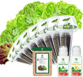 Lettuce Seed Pod Kit, Romaine, Butter Head, Red Sail, Red&Green Leaf, Red Sail Lettuce, Grow Anything Seed Pod Kit Compatible with All Indoor Hydroponics (8-Pod)