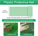 Wire Fence Mesh Green Plastic Mesh Roll 39.3″ Wide Poultry Fencing Multi-Use Garden Fence for Snow Fence Chicken Plants Balcony Protection Barrier(Size:1x30M - Mesh 1.2cm)