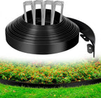 2 Inch x 66 FT (Multiple Sizes Available) Landscape Edging, Garden Edging Borders with 70pcs Upgrade Stakes, Flexible No Dig Plastic Garden Border for Lawn, Landscaping, Flower Beds, tree and Yard
