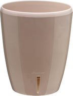 Santino 5.5 Inch ORCHIDEA Self Watering Pots for Orchids in Sand - Decorative Wicking Planter with w/Great Aerification, Drainage and Water Level Indicator