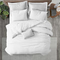 Kotton Culture 1 Pc Queen Size Duvet Cover Only -100% Egyptian Cotton Sateen 600 Thread Count Ultra Soft Premium Durable Comforter Cover Zipper Closure & Corner Ties (White, Queen/Full 90" X 90")