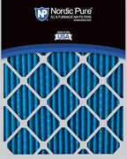 Nordic Pure 20x20x1 (Actual Size: 19 1/2 x 19 1/2 x 3/4) Pleated MERV 7 Air Filters 4 Pack