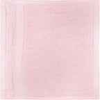 Casa Lino Face Towels & Body Wash Cloths for Showering - 100% Cotton Wash Cloths for Bathroom - Highly Absorbent & Quick Drying Washcloth Set - Cotton Washcloths 24 Pack (12" x 12") - (Blush Pink)
