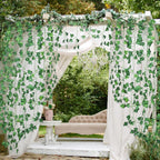 60 Pack 420 Feet Vines,Ivy,Ivy Garland,Fake Ivy,Fake Leaves,Ivy Vines,Artificial Vines,Green Vines,Leaves Room Decor,Vines for Bedroom,Wall Decor,Wedding Party