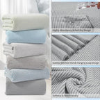 4 Piece Bath Towel Set 35"x70"Oversized Bath Towel for Bathroom Ultra Soft Fluffy Extra Large Bath Sheet Luxury Premium Bathroom Towel Highly Absorbent Quick Dry Shower Towel for Hotel Spa,Grey